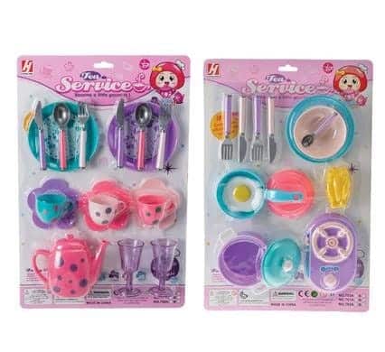 365-000024.Jpg Play set kitchen/tea assorted – main product image