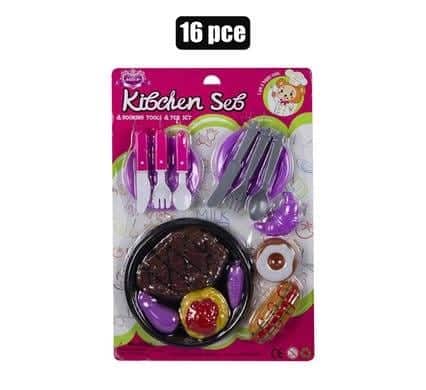 365-006000.Jpg Play set mealtime set 16pc – main product image