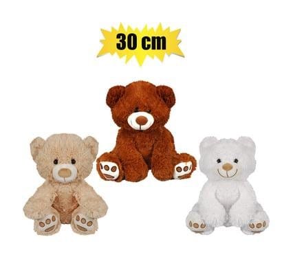 368-000149.Jpg Plush bear sitting asstd 30cm – main product image