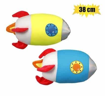 368-008399.Jpg Plush bright plane w/foambeads 38cm – main product image