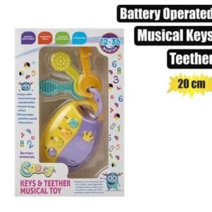 Baby toy edu musical keys & teether 20cm – main product image