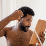 AfroBeard Beard Growth Bundle: Classic Beard Oil & Deluxe Beard Roller – close-up detail
