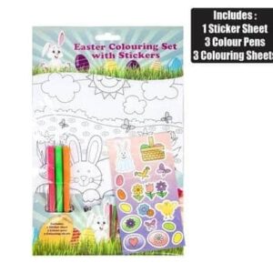 Easter diy sticker and colour pack – main product image