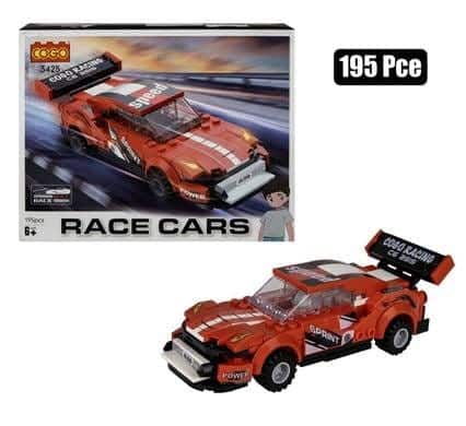 469-006503.Jpg Building blocks cogo racing car 195pcs – main product image
