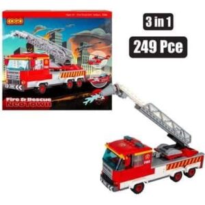Building blocks cogo fire 3in1 249pcs – main product image