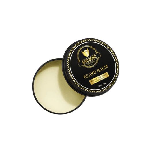 AfroBeard Ultimate Beard Growth & Care Bundle: Classic Oil, Balm & Deluxe Roller – installed view