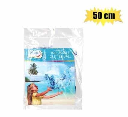 500-000014.Jpg Aquanautics glitter ball blue 50cm – main product image
