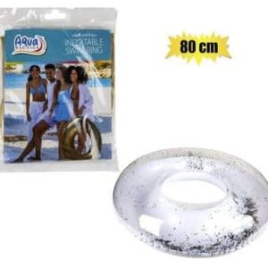 Aquanautics swim ring glitter 2tone 80cm – main product image
