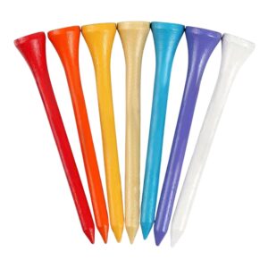 Golf Tees 30 Pack Colorful Wooden Durable PGM | Brits Brothers Parts