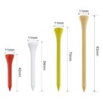 Golf Tees 30 Pack Colorful Wooden Durable PGM - image 4 | Brits Brothers Parts