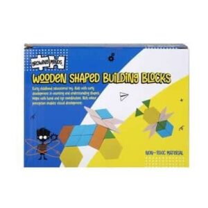 Edu wood shape building blocks 60 pc – main product image