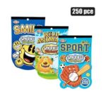 Sticker book sparkle 250pce asstd – main product image