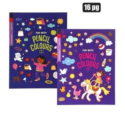 567-000565.Jpg Book fun with pencil crayons 16p asstd – main product image