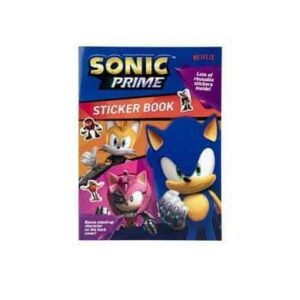Book sticker sonic prime – main product image