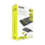 Port Connect 2.5" USB C External HDD Enclosure Black - image 5 | Brits Brothers Parts