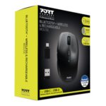 Port Connect 2.4GHz Wireless Bluetooth® Rechargeable Mouse PRO - image 3 | Brits Brothers Parts