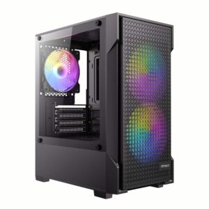 Antec VX100M ARGB Micro ATX Mini Tower Gaming Chassis | Brits Brothers Parts