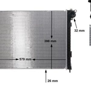 Mini Cooper Clubman R52 / R53 Radiator 01 (1.6) – main product image