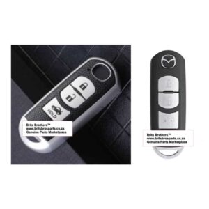 Key Cover – Mazda Design 1 (Smart) Silver (NXN) – main product image