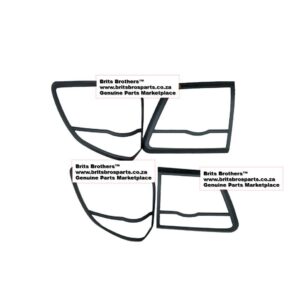 Toyota Fortuner Taillight Cover 12 15 (Matte Blk) 4pcs/Set – main product image
