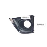 Toyota Corolla Prestige RHS Fog Cover 14 17 (W/Hole,W/Chrome Mldng) – main product image