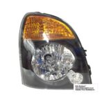 Hyundai H100 RHS Headlight 15 (Black) – main product image