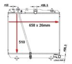 Toyota Quantum Radiator 10 14 (2.5/2.7l) – main product image
