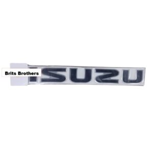 Isuzu Nudgebar Sticker (Blk&Chrome) – main product image