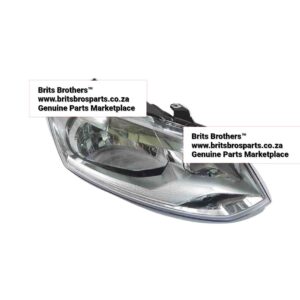BB™ VW Polo 6 LHS Headlight 10 19 (S/B, Chrome) – main product image
