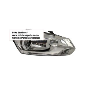 BB™ VW Polo 6 RHS Headlight 10 19 (S/B, Chrome) – main product image