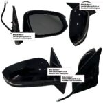 Toyota Rav 4 RHS Mirror 2013 2019 (Electric, With Indicator, Heated, 7 Pin) – main product image