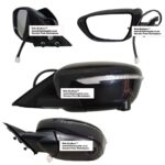 Nissan X Trail LHS Mirror 17 (Elec, A/F,CCD,HTD,LED) – main product image