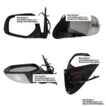 Mitsubishi Triton LHS Side Mirror 17 19 (Elec,W/Indic,A/F, Chrome, 7P) – main product image