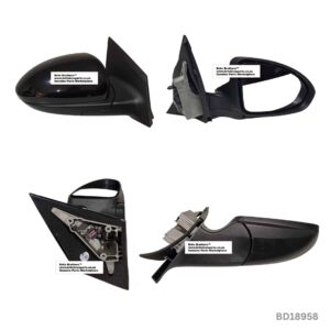 Chevrolet Cruze RHS Side Mirror 08 14 (Elec,W/O Indic,5P) – main product image