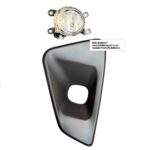 Toyota Fortuner LHS Fog Cover 23 (W/Foglight) LED – main product image