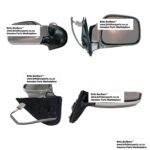 Isuzu KB RHS Side Mirror 97 03 (Elec,Chrome) – main product image