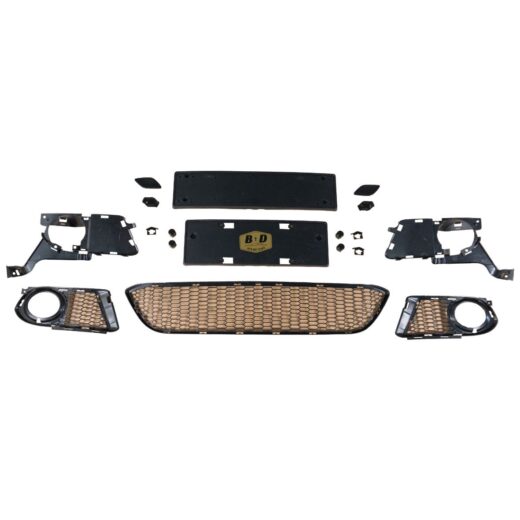 BB™ BMW E92 P/F M Sport Front Bumper 06 09 (W/Washer+PDC) Complete – front view