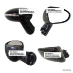 Kia Rio RHS Side Mirror 17 (Elec, W/Indic) – main product image