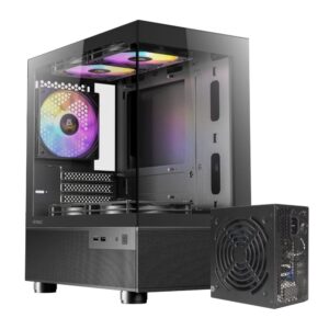 Antec CX200M Elite Gaming Chassis and Atom B650 Power Supply Expert Combo | Brits Brothers Parts