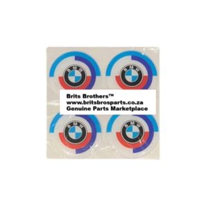BMW Hot Wheel Sticker Set 45mm (4Pc)