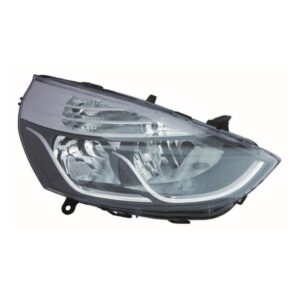 Renault Clio 4 RHS Headlight 2013 2015 (Chrome) – main product image