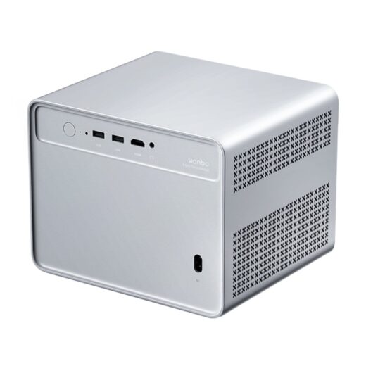WANBO DAVINCI 1 PRO 1080P 650ANSI Android 11 Smart Home Theatre Projector Silver - image 3 | Brits Brothers Parts