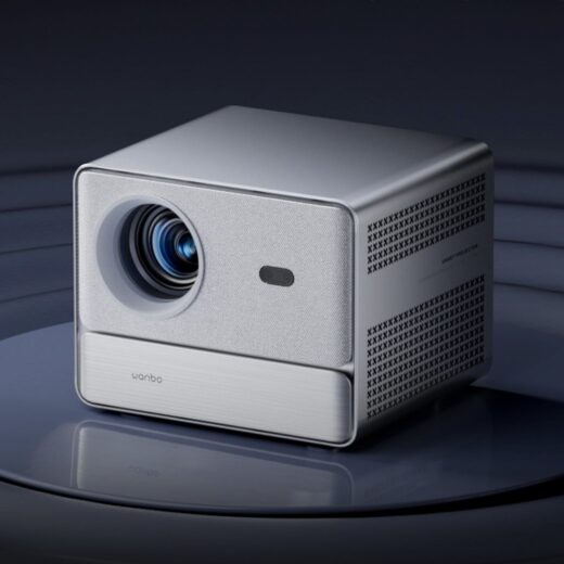 WANBO DAVINCI 1 PRO 1080P 650ANSI Android 11 Smart Home Theatre Projector Silver - image 5 | Brits Brothers Parts
