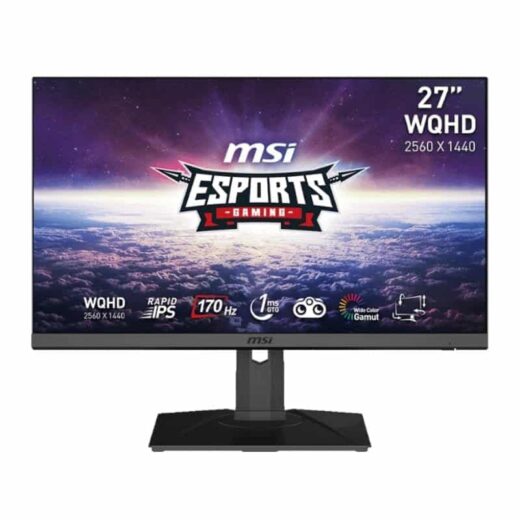 G272Qpf_Wr_01B.jpg MSI G272QPF 27" WQHD IPS 170Hz 1ms Flat Gaming Monitor | Brits Brothers Parts