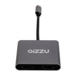 Gizzu 4 in 1 Type C to Dual HDMI Hub | Brits Brothers Parts