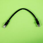 Gizzu Cat6 UTP Fly Lead Ethernet Network Cable 20cm Black - image 5 | Brits Brothers Parts