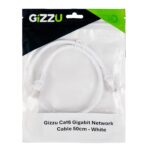 Gizzu Cat6 UTP Fly Lead Ethernet Network Cable 50cm White - image 4 | Brits Brothers Parts