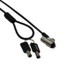 GIZZU 1.8m T Bar Laptop Cable Lock Master Key Compatible | Brits Brothers Parts