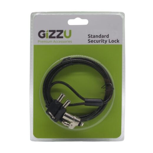 GIZZU 1.8m T Bar Laptop Cable Lock Master Key Compatible - image 2 | Brits Brothers Parts