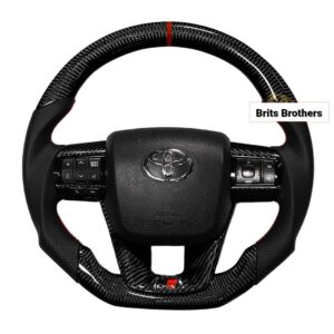 Toyota Hilux GD6/D4D GR Steering Wheel Complete (Carbon) – main product image